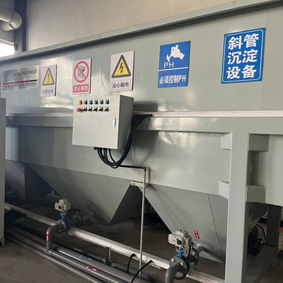 주문 Customized Lamella Clarifier For River Water Treatment Recycling In Inclined Tube Sedimentation Tank (강수 처리 재활용용 용품) online manufacture