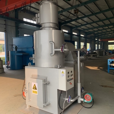 주문 전기 자동 제어 PLC 시멘스 50L / H 소방 및 애완 동물 폐기물의 연기를 위한 연소 online manufacture