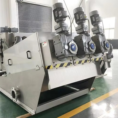 주문 자동 작동 운영 도시 하수 처리 장비 250L-10000L 용량으로 슬러지 탈수 Dehydrator 기계 online manufacture
