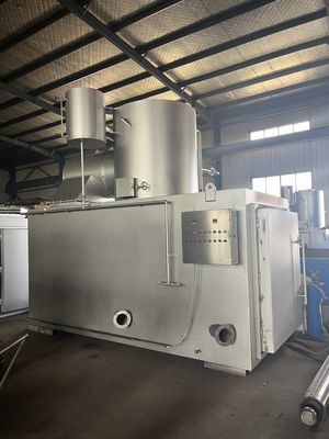 주문 850-1300°C 연소 온도를 갖춘 의료 폐기물 소각기 (디젤 또는 천연가스 연료 사용 유해 폐기물 처리용) 온라인 제조