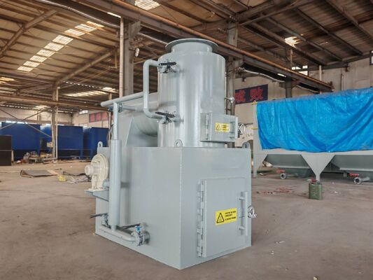 주문 PLC 제어 터치 스크린 인터페이스 인센레이터 효율적인 시체 소각을 위해 사용자 정의 가능한 크기 온라인 제조