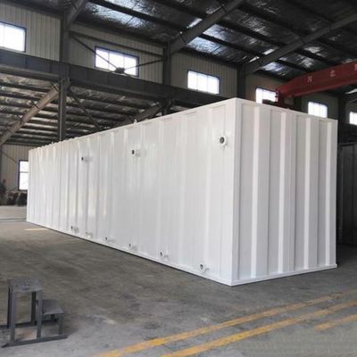 맞춤형 시립 하수 산업 MBR MBBR 생물 시스템 시립 지역의 통합 하수 처리