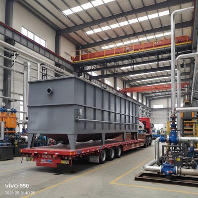 산업 폐수 처리를 위한 95-99% 오염물질 제거율을 갖춘 맞춤형 탄소강 하수 처리 시스템