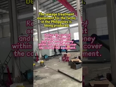 MBBR DAF 시스템 반응 탱크로 폐수 처리 시설을 개선하십시오 CODcr 및 BOD5를 줄여주세요