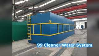 Norson NS1 하수 처리 99% 깨끗한 물